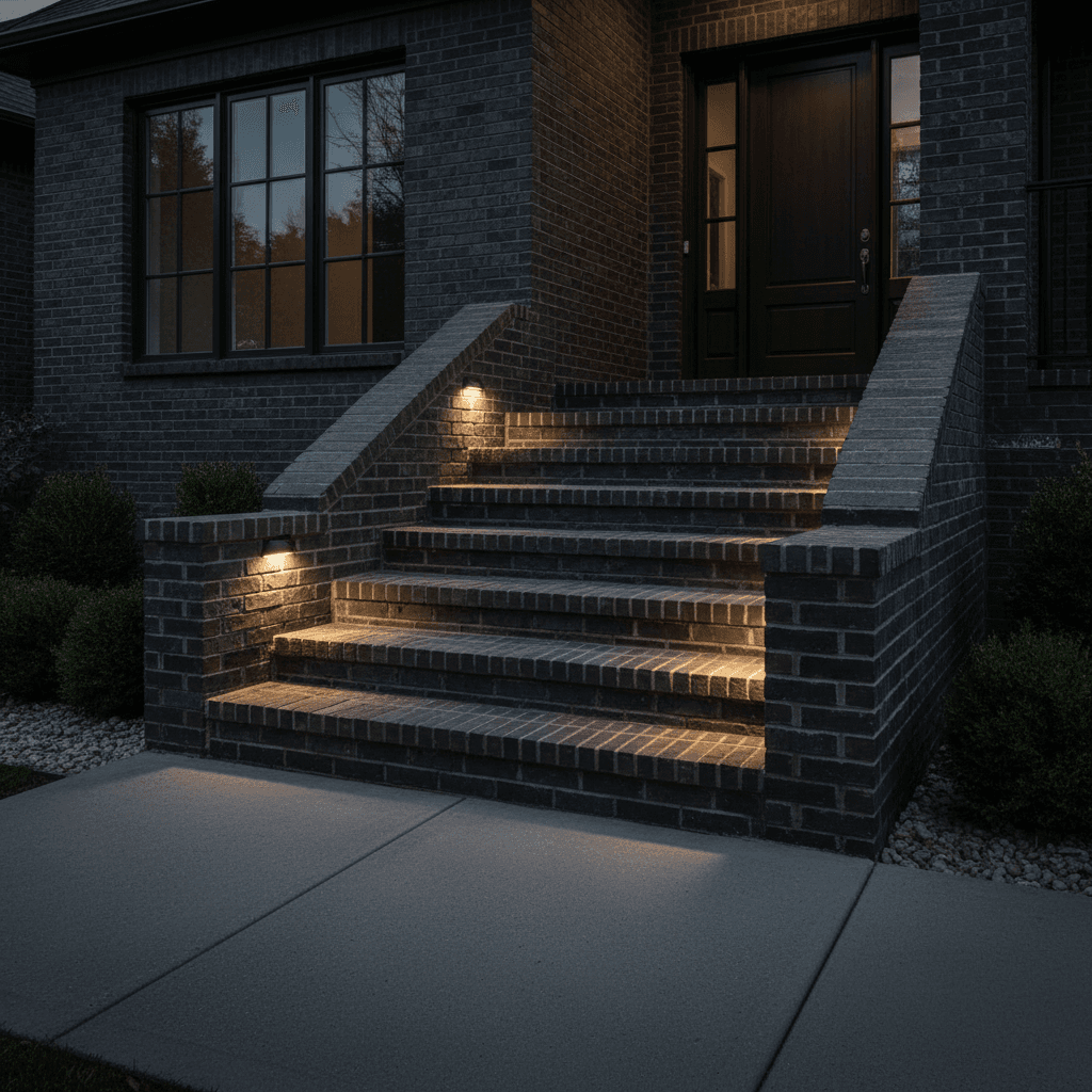 Brick Stair Construction